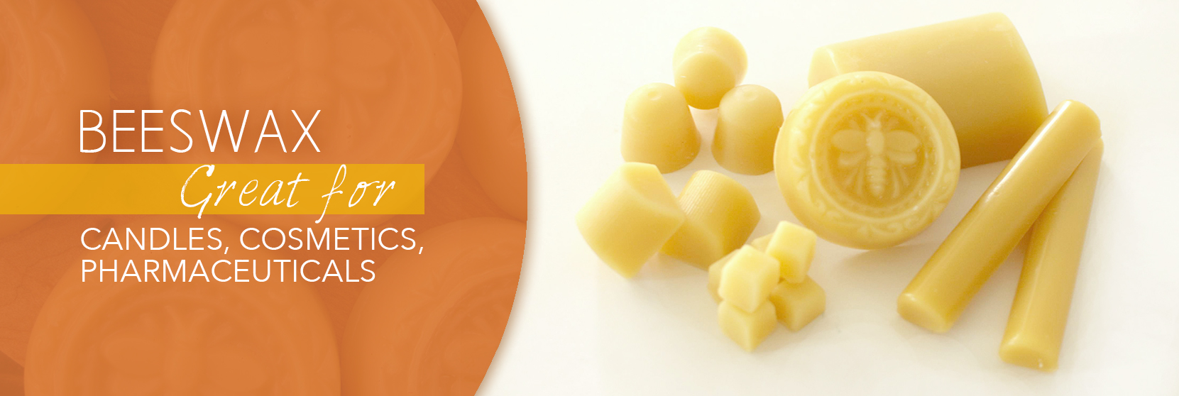 Beeswax - Great for Candles, Cosmetics, and Personal Care